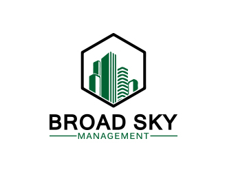 Broad Sky Management logo design by Rexi_777