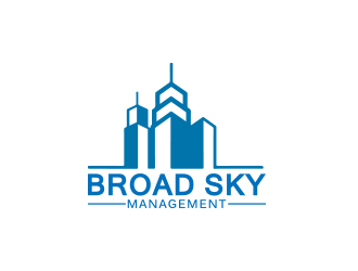 Broad Sky Management logo design by Rexi_777