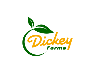 Dickey Farms logo design by GassPoll