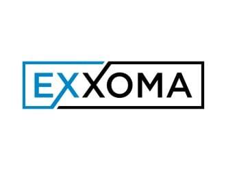 Exxoma logo design by sabyan