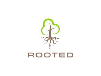 Rooted logo design by kazama