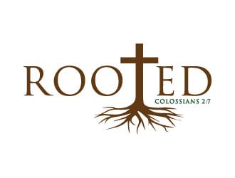 Rooted logo design by Vincent Leoncito