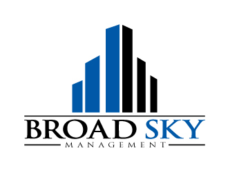 Broad Sky Management logo design by Sandip