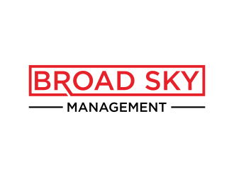 Broad Sky Management logo design by luckyprasetyo