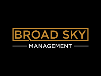 Broad Sky Management logo design by luckyprasetyo