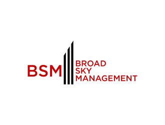 Broad Sky Management logo design by luckyprasetyo