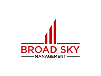 Broad Sky Management logo design by luckyprasetyo