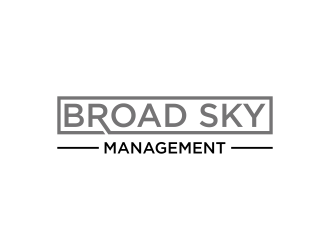 Broad Sky Management logo design by luckyprasetyo