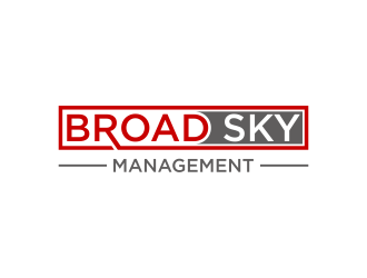 Broad Sky Management logo design by luckyprasetyo