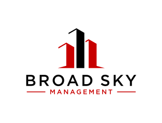 Broad Sky Management logo design by asyqh