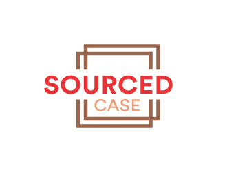 Sourced Case logo design by dgenzdesigns