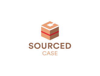 Sourced Case logo design by dgenzdesigns