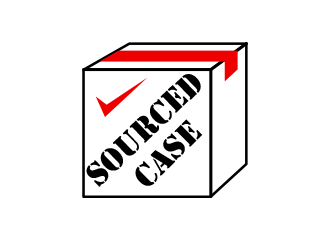 Sourced Case logo design by BeDesign