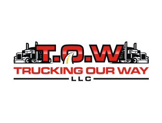 TRUCKING OUR WAY LLC logo design by veter