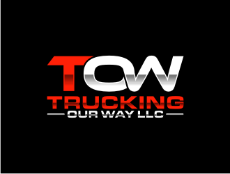 TRUCKING OUR WAY LLC logo design by johana