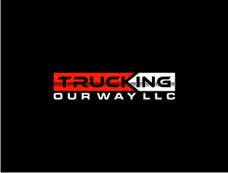 TRUCKING OUR WAY LLC logo design by johana