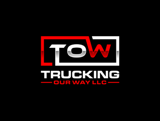 TRUCKING OUR WAY LLC logo design by alby