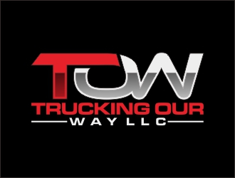 TRUCKING OUR WAY LLC logo design by josephira