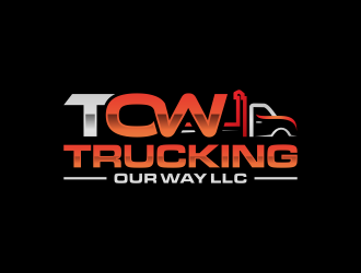 TRUCKING OUR WAY LLC logo design by yeve