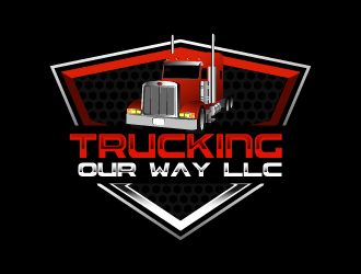 TRUCKING OUR WAY LLC logo design by czars