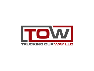 TRUCKING OUR WAY LLC logo design by RIANW