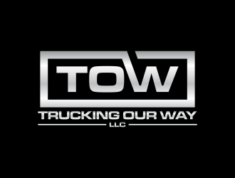 TRUCKING OUR WAY LLC logo design by hopee