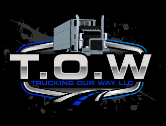 TRUCKING OUR WAY LLC logo design by AamirKhan