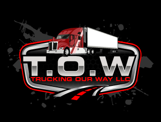 TRUCKING OUR WAY LLC logo design by AamirKhan