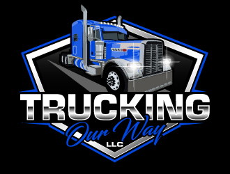 TRUCKING OUR WAY LLC logo design by AamirKhan