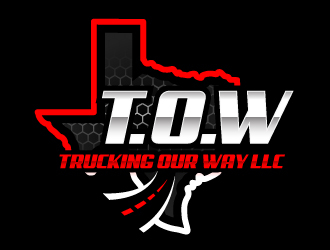 TRUCKING OUR WAY LLC logo design by Suvendu