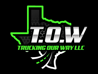 TRUCKING OUR WAY LLC logo design by Suvendu