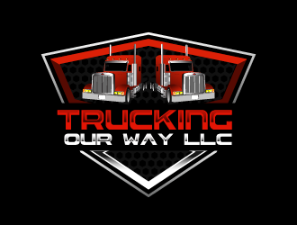 TRUCKING OUR WAY LLC logo design by czars