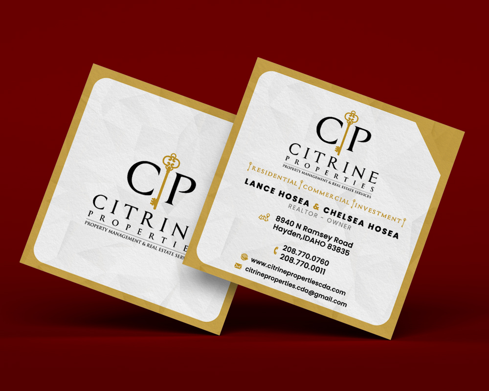 Citrine Properties logo design by MastersDesigns