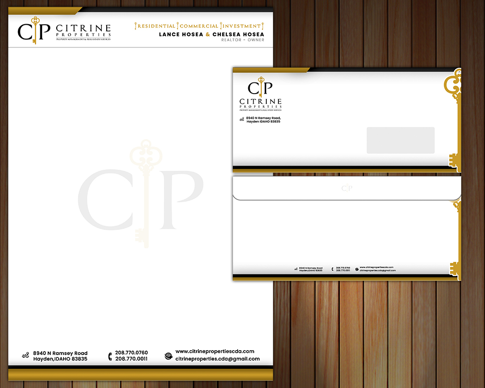 Citrine Properties logo design by MastersDesigns