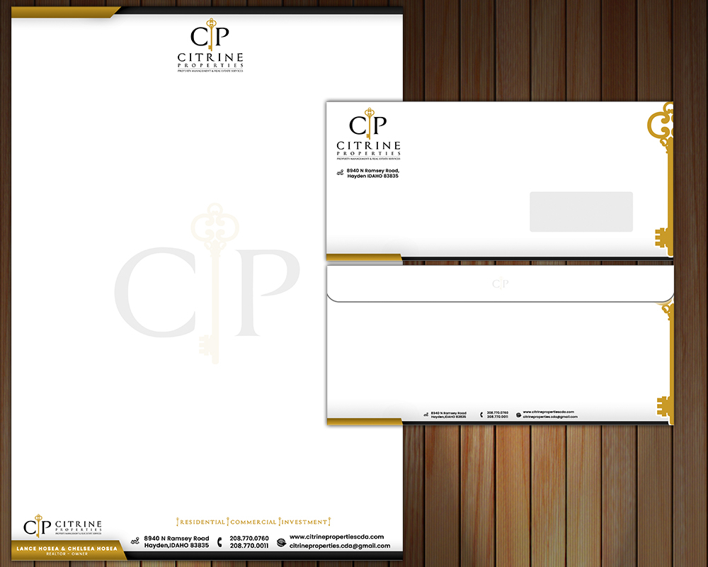 Citrine Properties logo design by MastersDesigns