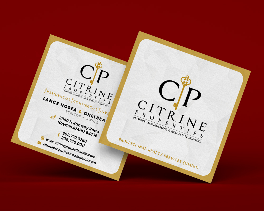 Citrine Properties logo design by MastersDesigns