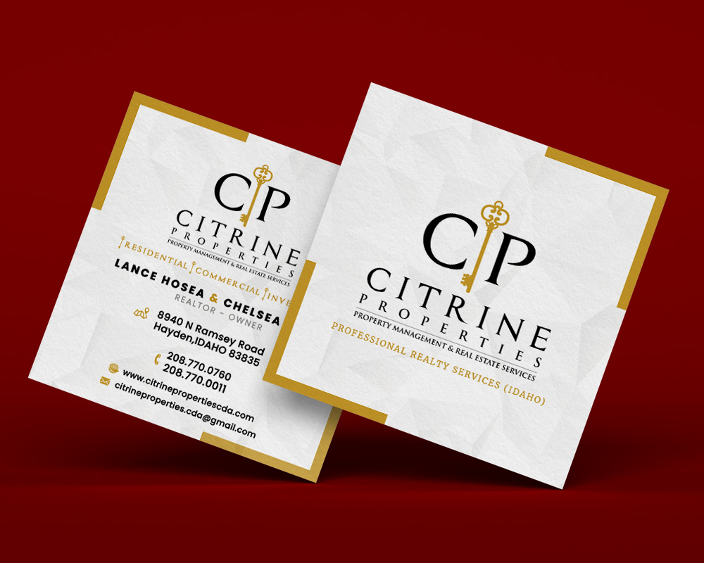 Citrine Properties logo design by MastersDesigns