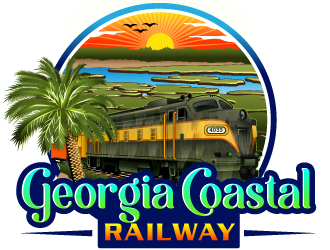 Georgia Coastal Railway logo design by Suvendu