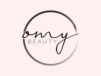 omy beauty logo design by pakNton