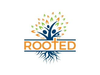 Rooted logo design by MarkindDesign