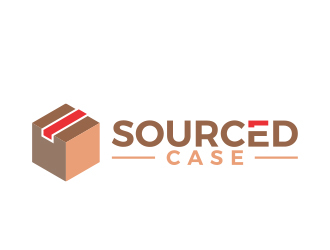 Sourced Case logo design by MarkindDesign