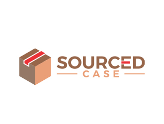 Sourced Case logo design by MarkindDesign
