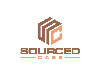 Sourced Case logo design by GassPoll
