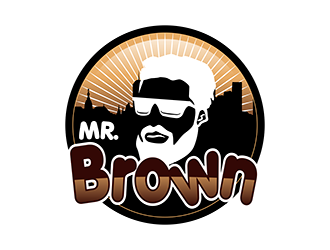 MR. Brown logo design by enzidesign