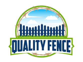 Quality Fence  logo design by AamirKhan