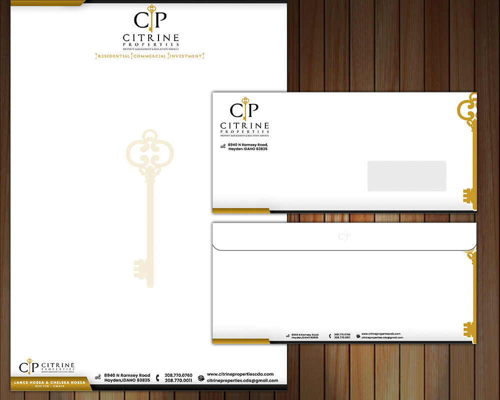 Citrine Properties logo design by MastersDesigns