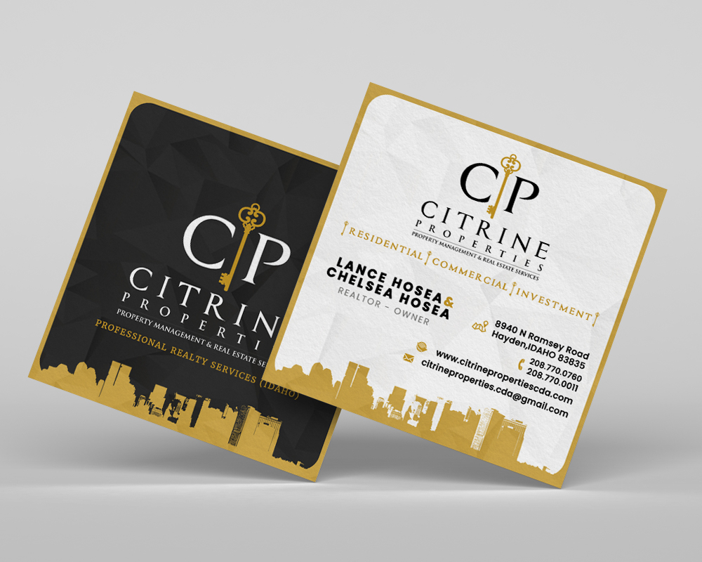 Citrine Properties logo design by MastersDesigns