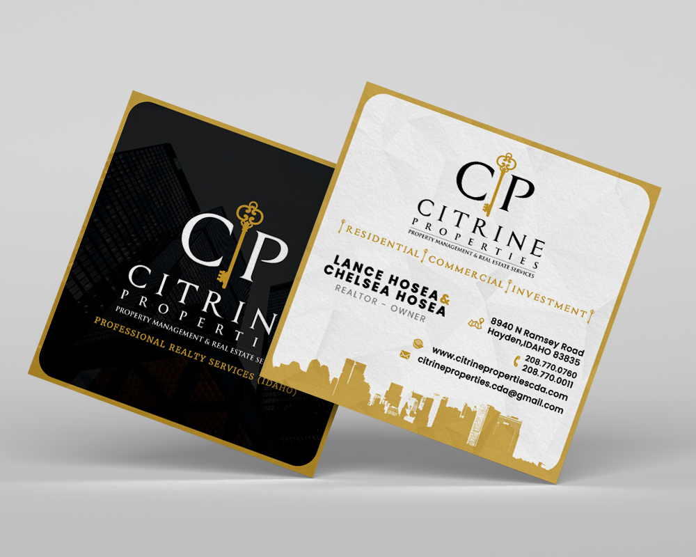 Citrine Properties logo design by MastersDesigns