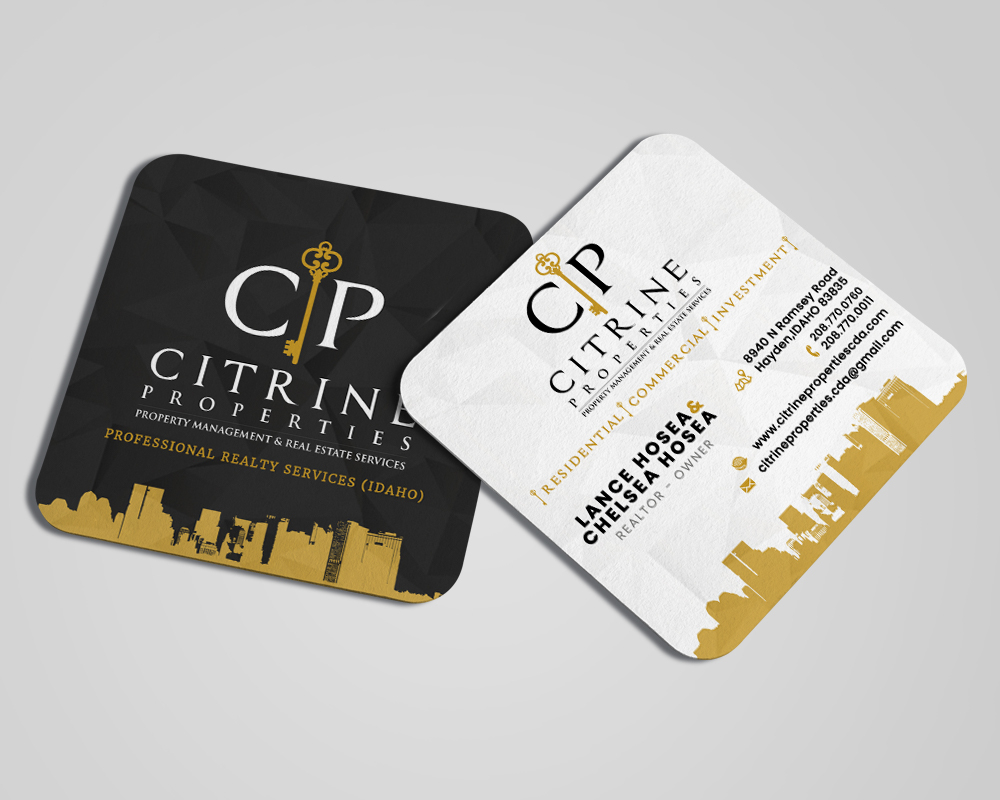 Citrine Properties logo design by MastersDesigns