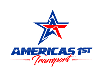 Americas 1st Transport logo design by jaize